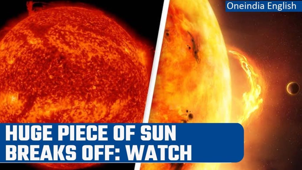 NASA: Η μοναδική στιγμή που ένα «κομμάτι» του Ήλιου αποκόπτεται (βίντεο)