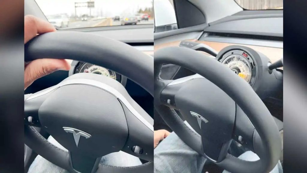 Κάτοχος ενός Tesla Model Y έμεινε με το τιμόνι στα χέρια!