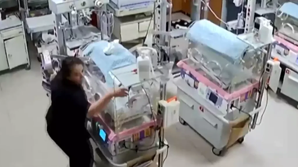Τουρκία: Η στιγμή που νοσοκόμες τρέχουν για να σώσουν μωρά που νοσηλεύονται από το σεισμό (βίντεο)