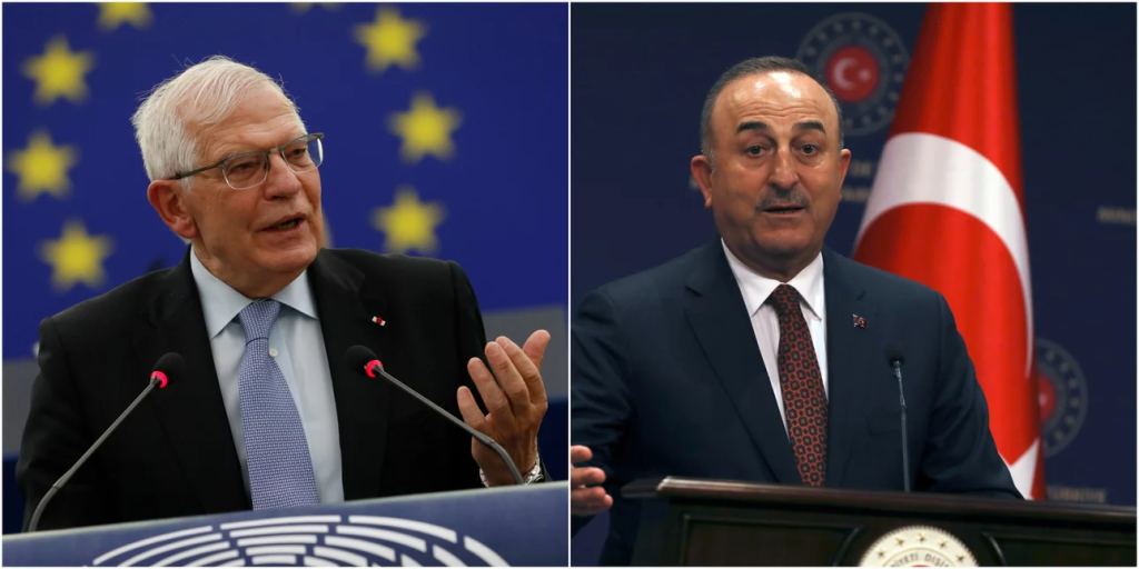 Τηλεφωνική επικοινωνία Ζ.Μπορέλ με τον Μ.Τσαβούσογλου για το σεισμό στην Τουρκία