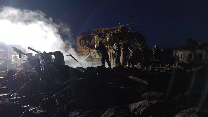 Ρωσικός βομβαρδισμός ουκρανικών υποδομών κατά την διάρκεια της νύχτας