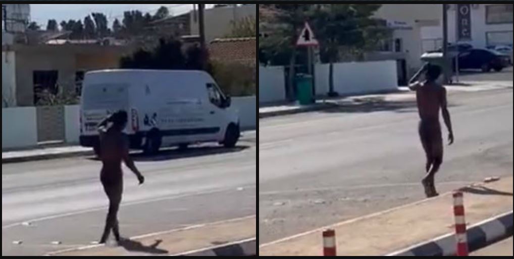 Κύπρος: Αλλοδαπός βγήκε γυμνός στους δρόμους – Συνελήφθη από τις Αρχές (βίντεο)