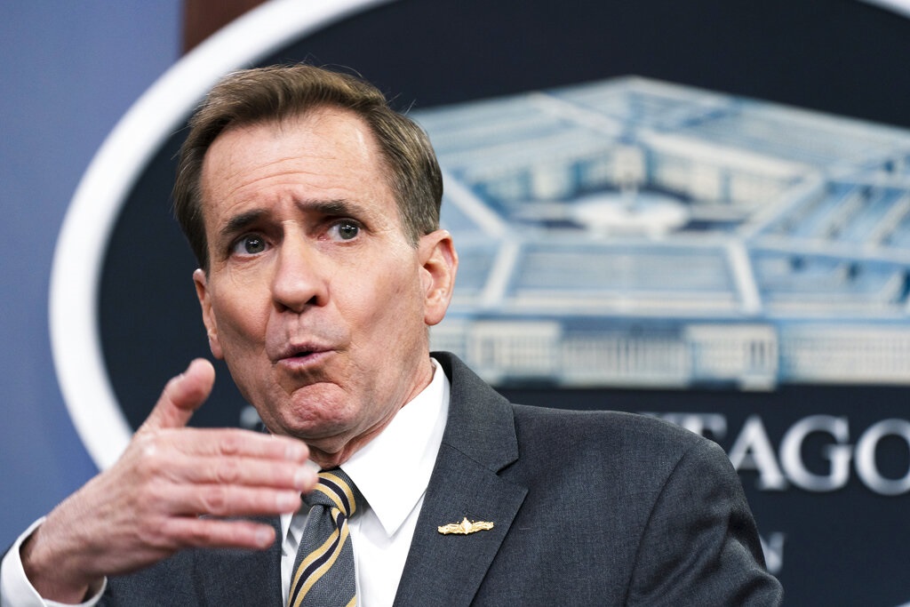 Ο εκπρόσωπος του Πενταγώνου τα άκουσε από τους δικούς του: «Το ΝΑΤΟ έχει επεκταθεί στα ρωσικά σύνορα»