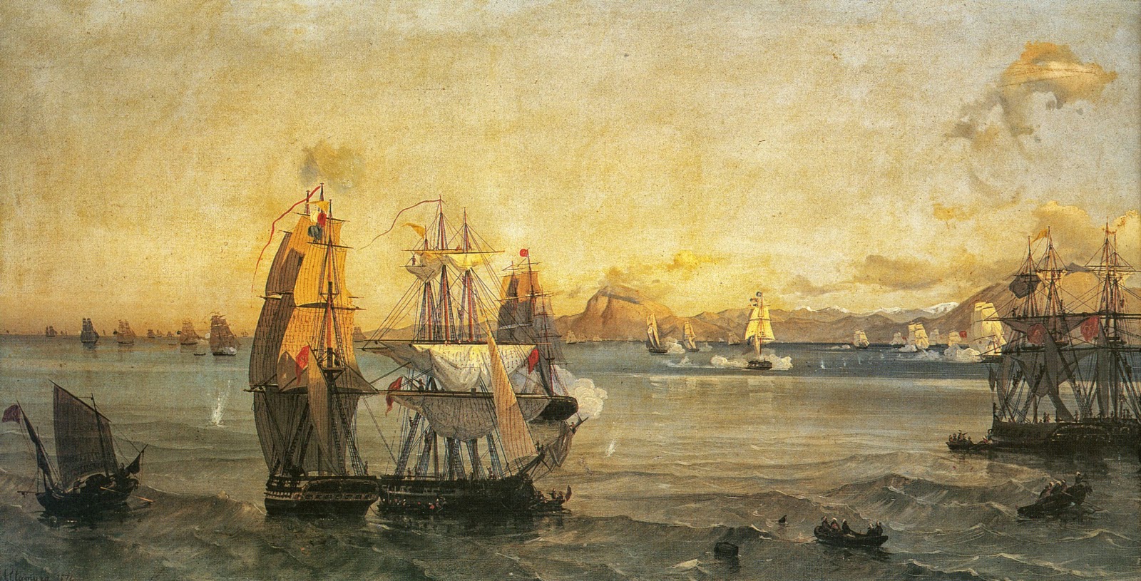 Ναυμαχία της Πάτρας: Σαν σήμερα το 1822 ο Ανδρέας Μιαούλης κατατρόπωσε τον τουρκικό στόλο
