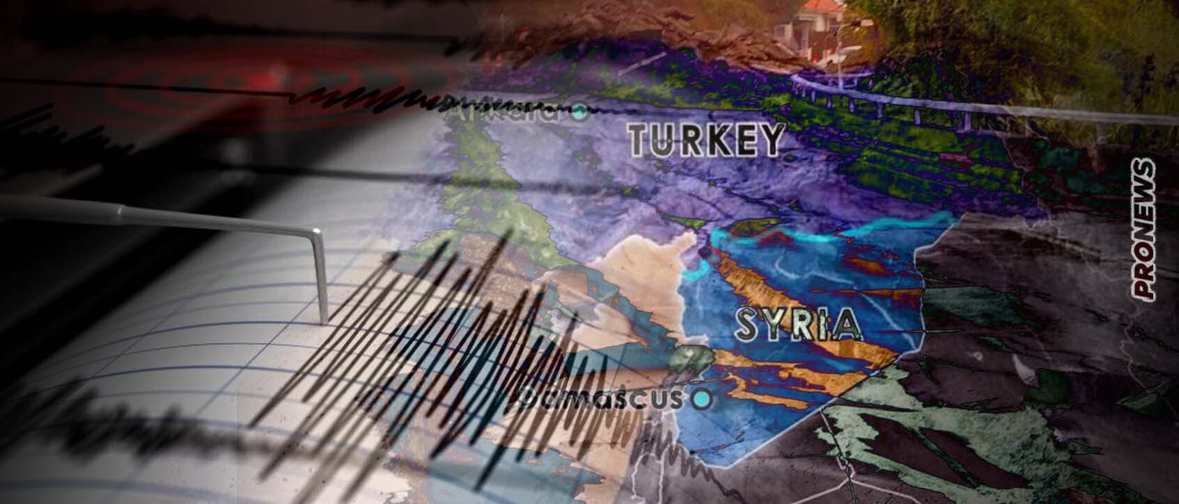 Νέοι ισχυροί σεισμοί στην Τουρκία: 6,4 και 5,8 Ρίχτερ στα σύνορα με τη Συρία