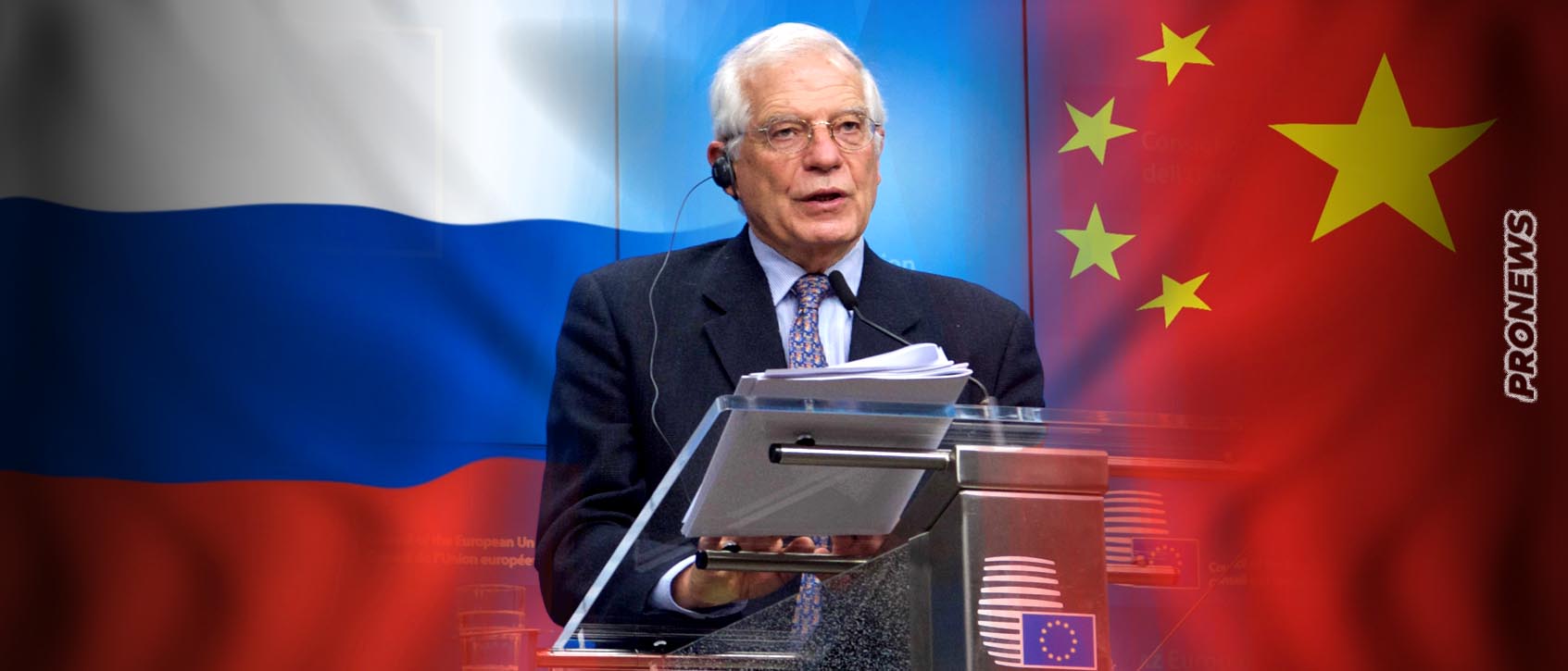 Ζ.Μπορέλ: «Αν η Κίνα προμήθευε με όπλα τη Ρωσία θα πέρναγε την ”κόκκινη γραμμή” της ΕΕ»