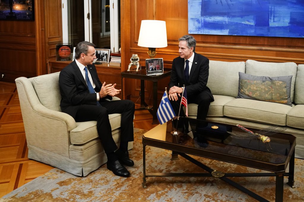 Το παρασκήνιο της συνάντησης Κ.Μητσοτάκη και Α.Μπλίνκεν για ελληνοτουρκικά και ουκρανική σύγκρουση