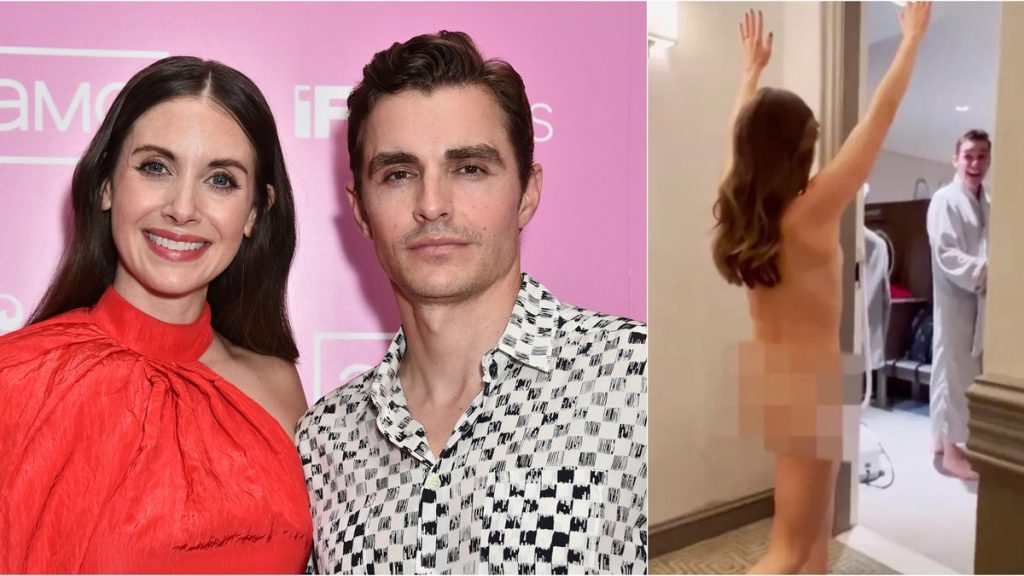 «Κόλασε» η Άλισον Μπρι: Τρέχει γυμνή σε διάδρομο ξενοδοχείου και τους «τρελαίνει» όλους (βίντεο)