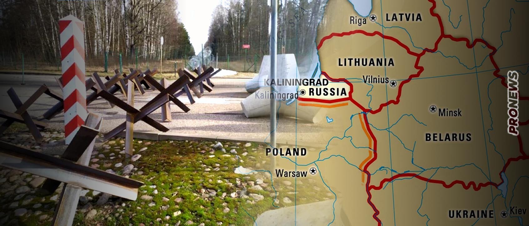 Αντιαρματικά εμπόδια τοποθετεί η Πολωνία στα σύνορα με την Λευκορωσία και το Καλίνινγκραντ