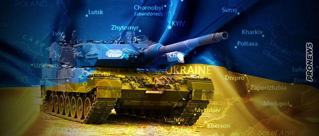 Παραδόθηκαν στην Ουκρανία τα πρώτα δυτικά άρματα μάχης τρίτης γενιάς Leopard-2 (βίντεο)