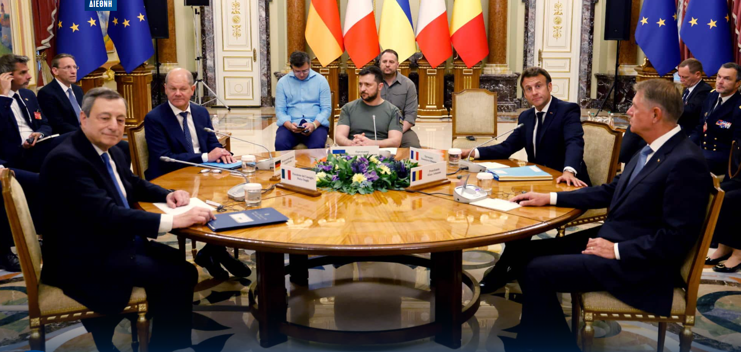WSJ: «Βρετανία, Γαλλία και Γερμανία ζητούν από τον Β.Ζελένσκι να ξεκινήσει ειρηνευτικές συνομιλίες με τη Ρωσία»