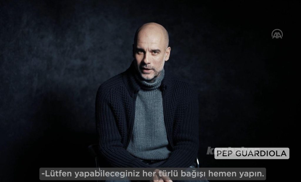Πεπ Γκουαρντιόλα και Αρσέν Βενγκέρ σε εκστρατεία βοήθειας με Τούρκους ποδοσφαιριστές για τους σεισμόπληκτους (βίντεο)