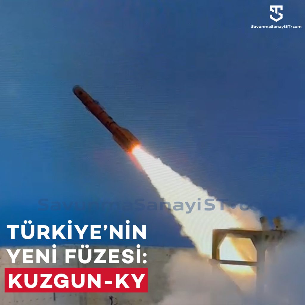 Συνεχίζει χωρίς διακοπή η τουρκική αμυντική βιομηχανία: Πραγματοποίησε την πρώτη  εκτόξευση του πυραύλου KUZGUN-KY