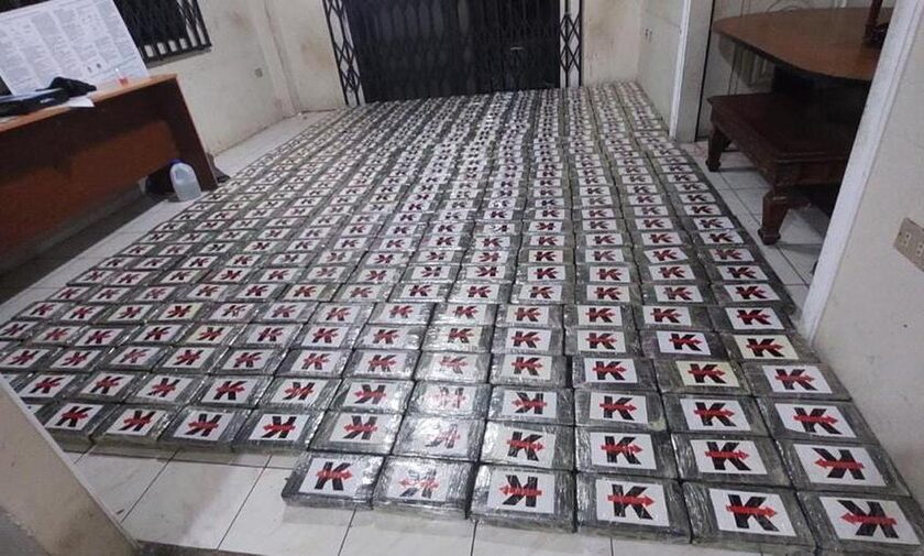 Ισημερινός: Κατασχέθηκαν 8,8 τόνοι κοκαΐνης με προορισμό το Βέλγιο