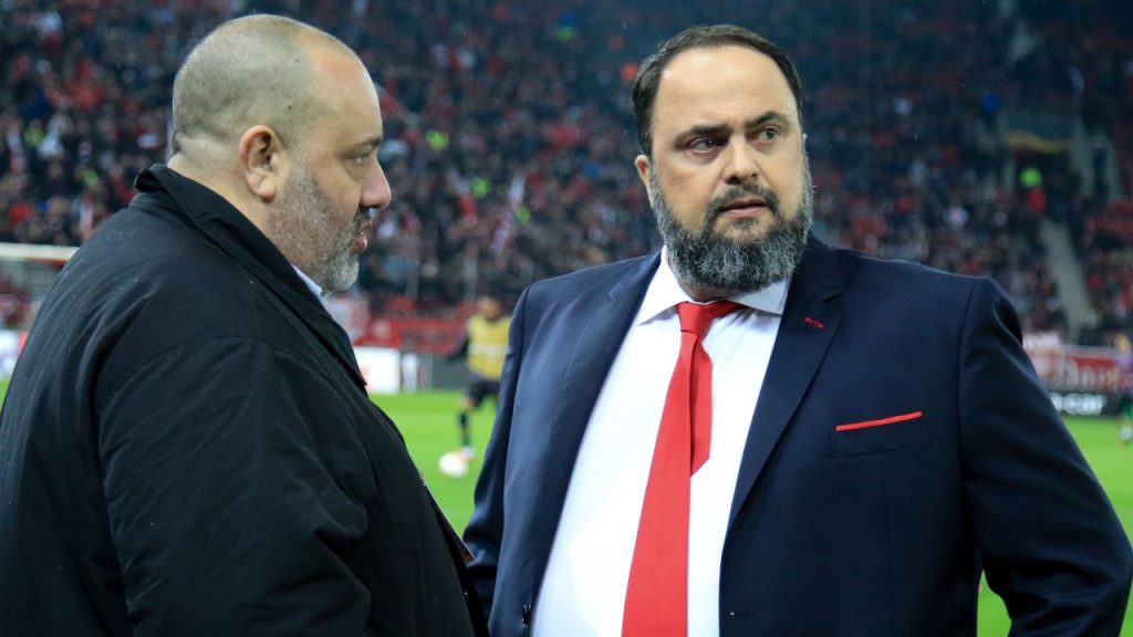 Ολυμπιακός: Απαγόρευση εισόδου στον αγωνιστικό χώρο για 15 ημέρες σε Β.Μαρινάκη και Κ.Καραπαπά