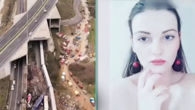 Θρήνος στην κηδεία της Ελπίδας Χούπα στην Αταλάντη που επέβαινε στο μοιραίο Intercity (φωτο-βίντεο)