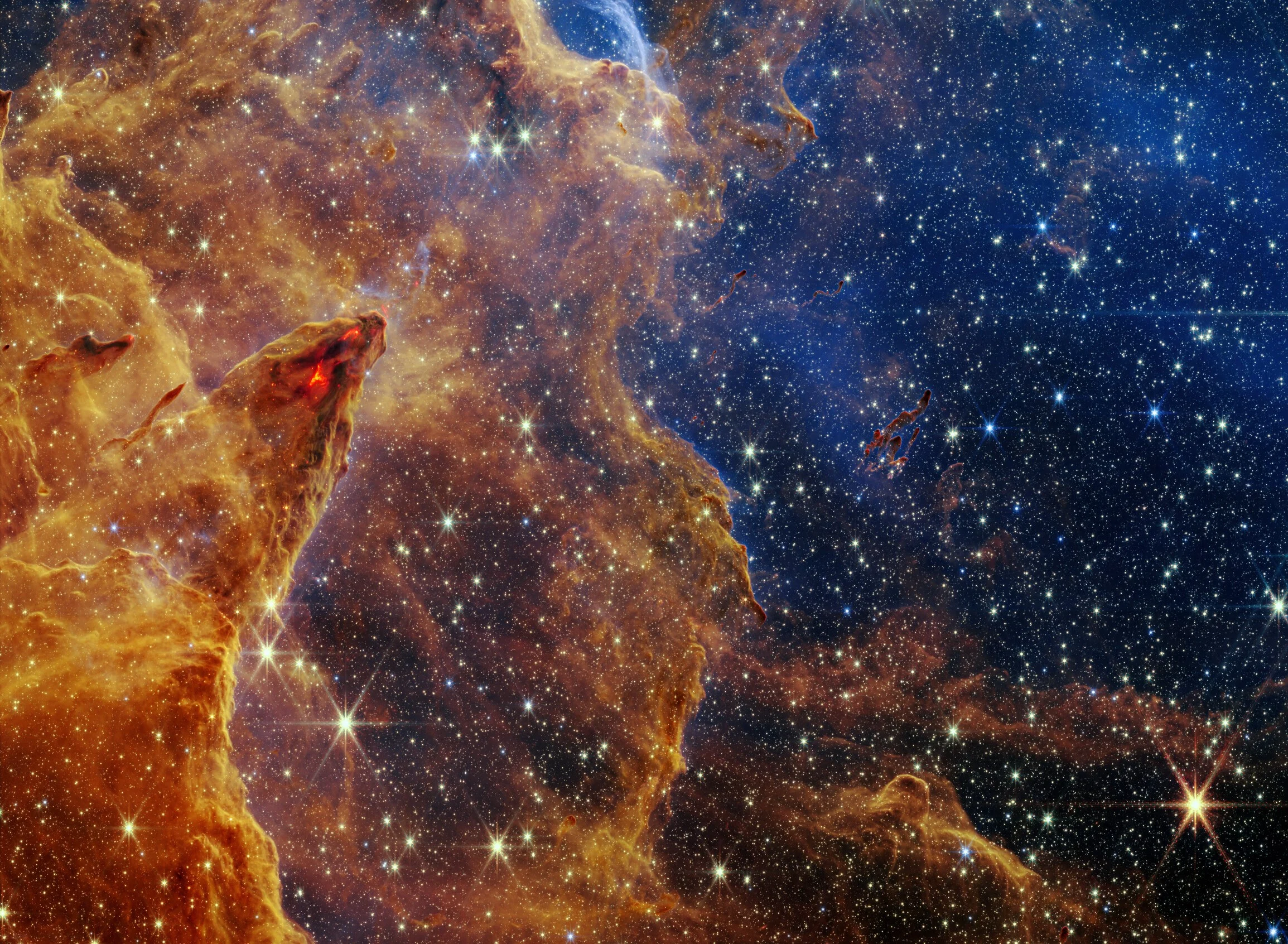 Τηλεσκόπιο James Webb: Εντυπωσιακές εικόνες της NASA για τις «Στήλες της Δημιουργίας»