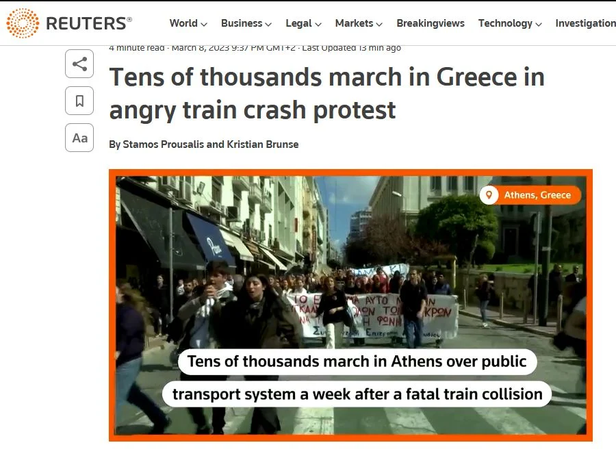 Τα διεθνή ΜΜΕ γράφουν για τις ιστορικές συγκεντρώσεις στην Ελλάδα!