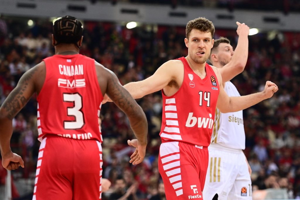 Euroleague: «Σαρωτικός» ο Ολυμπιακός κόντρα στη Μπάγερν Μονάχου – Τη «διέλυσε» με 102-74 στο ΣΕΦ