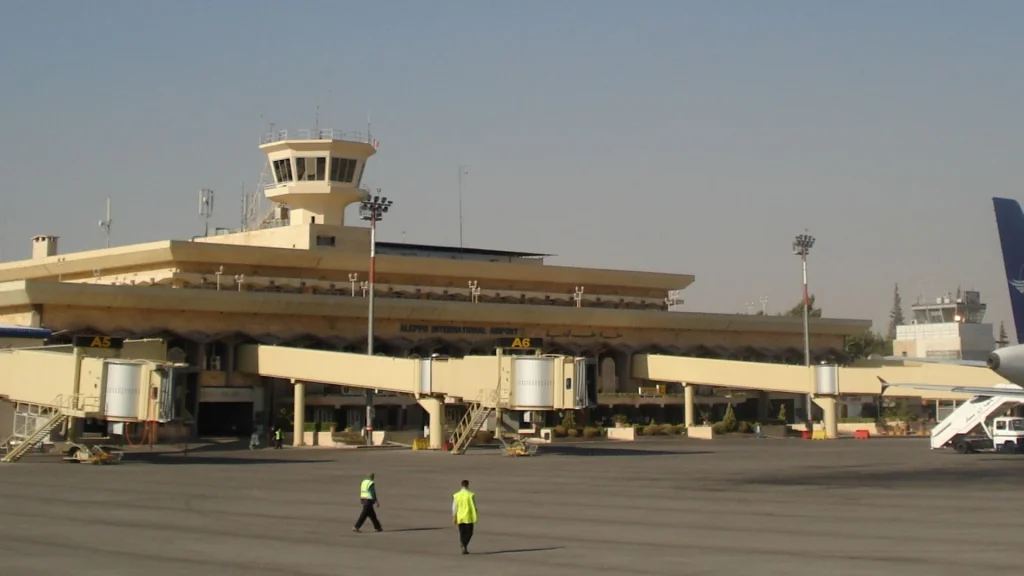 Ξανά σε λειτουργία το Διεθνές Αεροδρόμιο του Χαλεπίου μετά την ισραηλινή αεροπορική επιδρομή