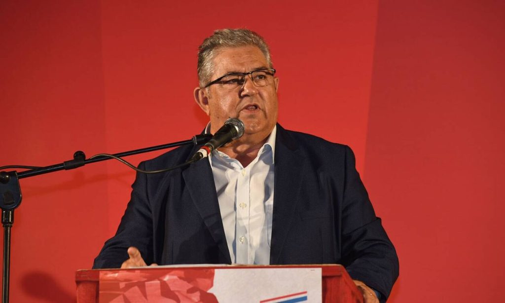 Δ.Κουτσούμπας: «Το ΚΚΕ δεν πρόκειται να επιτρέψει να συγκαλυφθεί το έγκλημα στα Τέμπη»