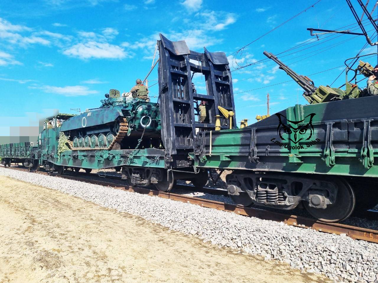 Yenisei: Αυτό είναι το θωρακισμένο τρένο που χρησιμοποιούν οι ρωσικές δυνάμεις στην Αν.Ουκρανία: Γρήγορη και αποτελεσματική περιπολία