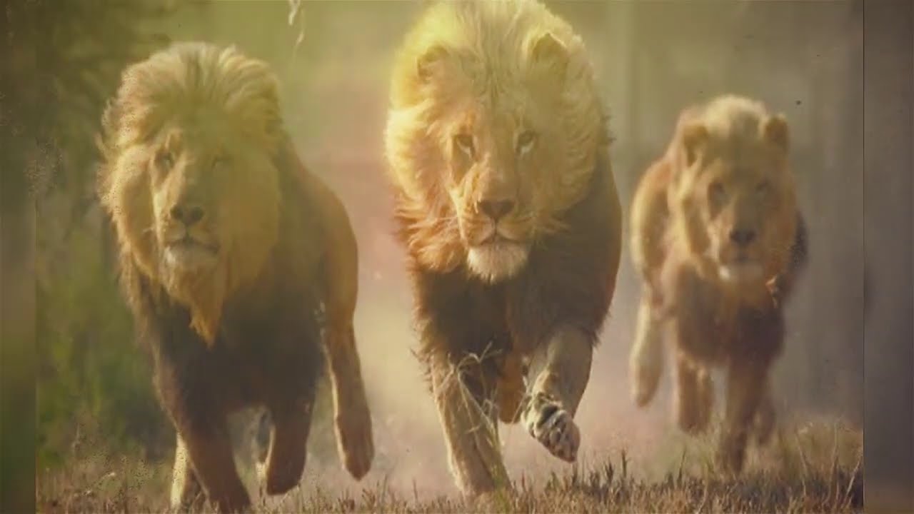 Η στιγμή που αγριογούρουνο πέφτει σε ενέδρα λιονταριών (βίντεο)