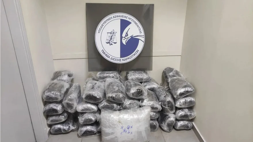 Κατασχέθηκαν 67 κιλά κάνναβης στην Ηγουμενίτσα – Συνελήφθησαν δύο άτομα