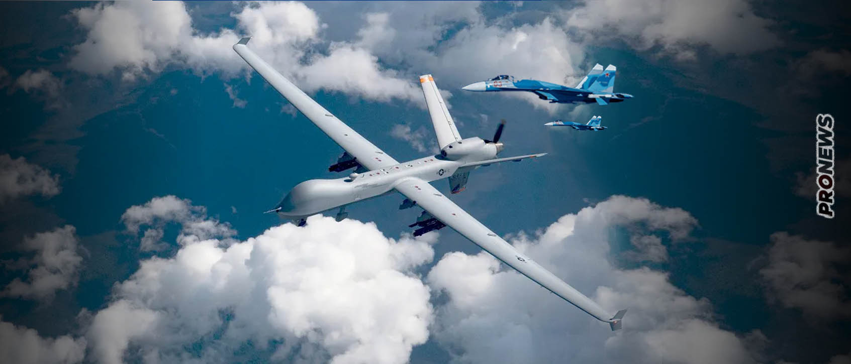 Ρωσικό μαχητικό αεροσκάφος Su-27 έστειλε στον πάτο της Μαύρης Θάλασσας drone MQ-9 Reaper των ΗΠΑ