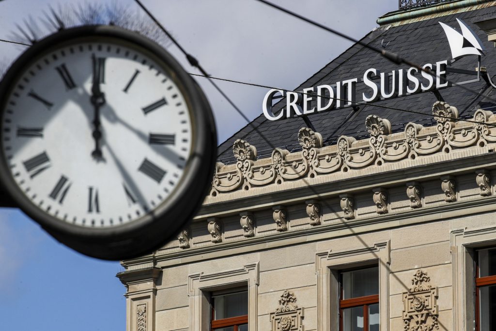 Άνοδος 21% για την μετοχή της Credit Suisse μετά την στήριξη από την Κεντρική Τράπεζα της Ελβετίας
