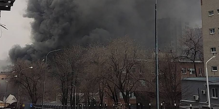 Ρωσία: Πυρκαγιά ξέσπασε σε κτίριο της Υπηρεσίας Συνοριακής Φύλαξης της FSB – Ένας νεκρός (upd)
