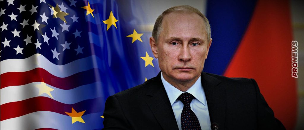 Καταιγιστικός Β.Πούτιν κατά ΗΠΑ και ΕΕ: «Τυπώσατε 8,4 τρισ. δολάρια και ευρώ χωρίς αντίκρισμα και τώρα ήρθε η καταστροφή»