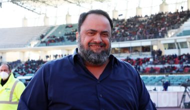 Ολυμπιακός: Στον Βόλο ο Βαγγέλης Μαρινάκης για την πρεμιέρα των πλέι οφ