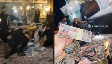 Έσπασαν πιάτα και έκαψαν πεντοχίλιαρα σε ταβέρνα στα Χανιά (φωτό-βίντεο)