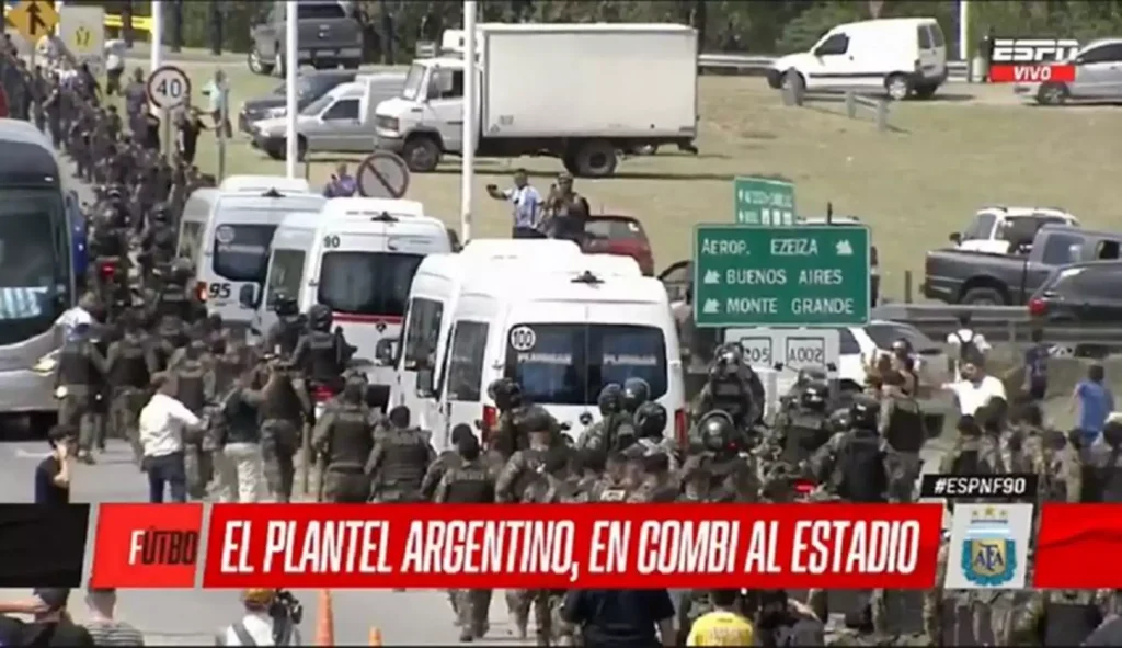 «Τρέλα» στην Αργεντινή για τον Λιονέλ Μέσι: Συνοδεία αστυνομίας η αποστολή της Εθνικής Αργεντινής (βίντεο)
