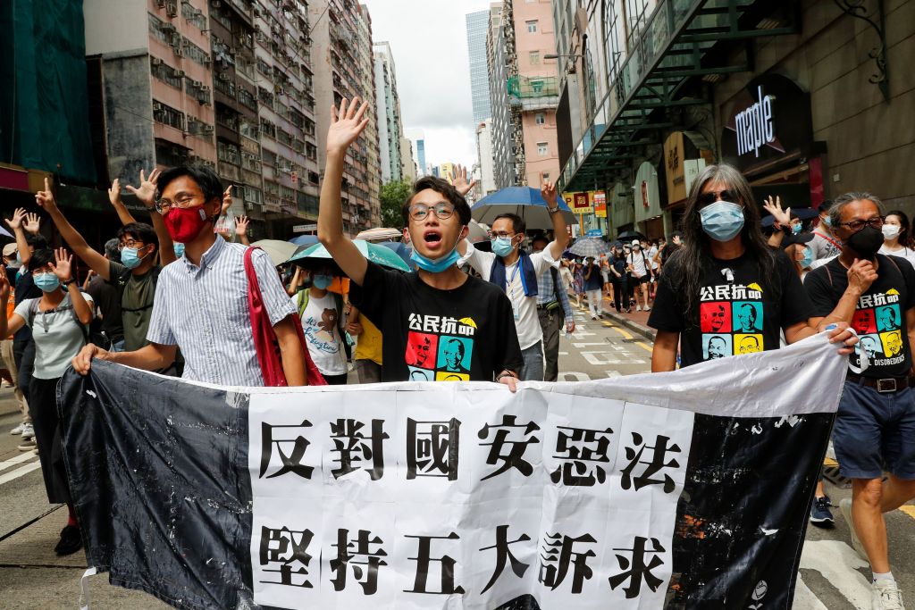 Χονγκ Κονγκ: Με αριθμημένα χαρτάκια από την αστυνομία η πρώτη «διαδήλωση» από το 2020