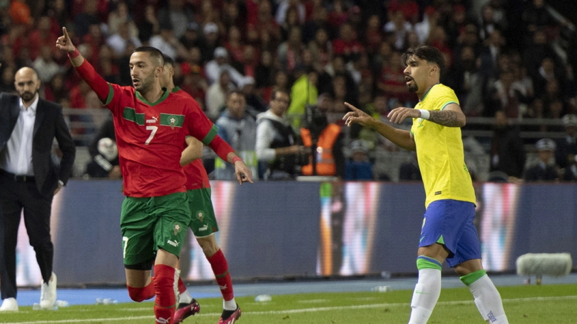 Η Βαζιλία έχασε από το… Μαρόκο με 2-1