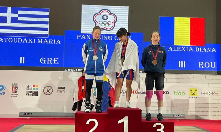 Έγραψε ιστορία στην άρση βαρών η 14χρονη Μ.Στρατουδάκη – Κατέκτησε δύο μετάλλια στο Παγκόσμιο Πρωτάθλημα Παίδων-Κορασίδων