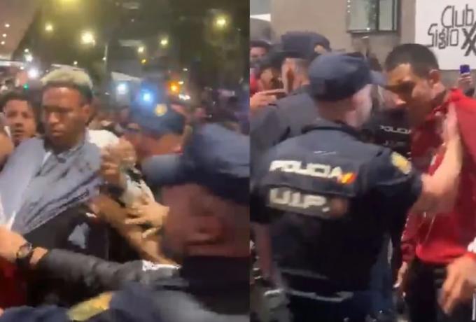 «Χαμός» στην Ισπανία: Ποδοσφαιριστές της εθνικής Περού «πιάστηκαν» στα χέρια με αστυνομικούς