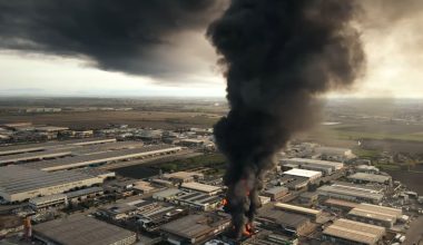 Ιταλία: Μεγάλη πυρκαγιά σε εργοστάσιο χημικών στη Νοβάρα – «Μείνετε σπίτια σας» η έκκληση του δημάρχου (βίντεο)