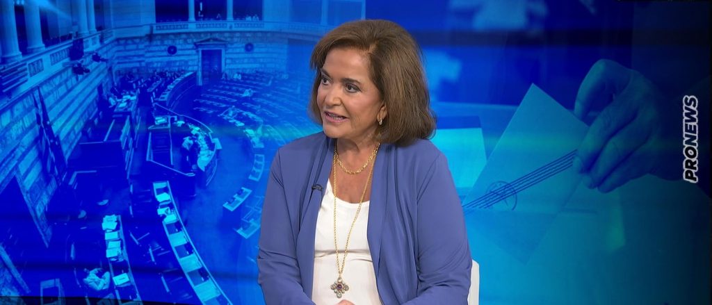 Ν.Μπακογιάννη: «Θα πάμε σε κυβέρνηση συνεργασίας με άλλα κόμματα αν δεν βγούμε αυτοδύναμοι στην δεύτερη κάλπη»