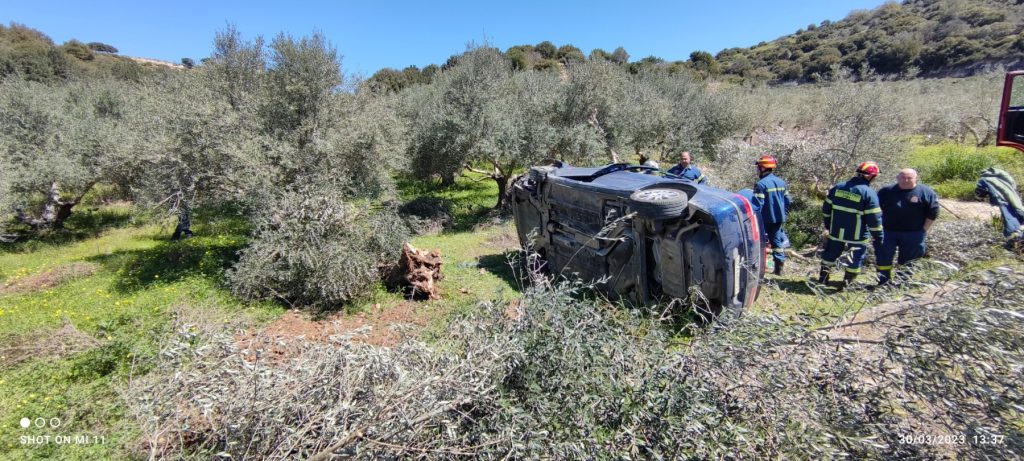 Κρήτη: Σοβαρό τροχαίο με μια τραυματία