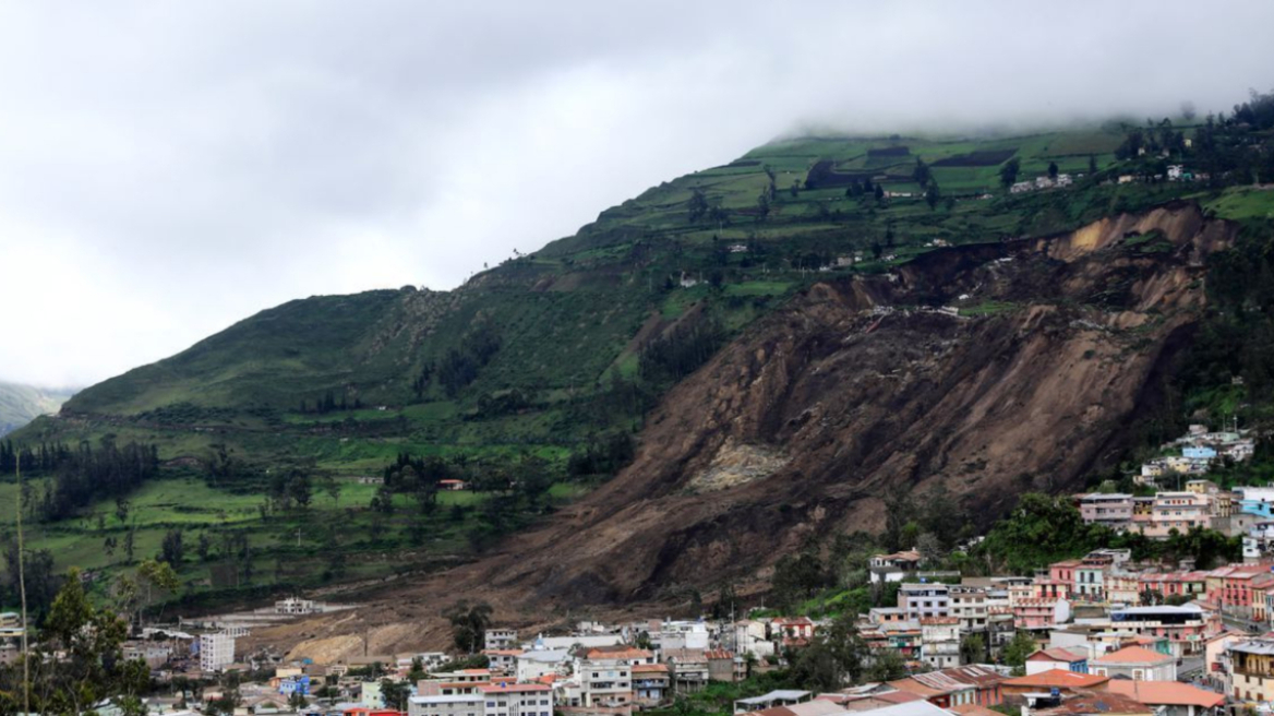 Κατολίσθηση στον Ισημερινό: Αυξήθηκαν στους 17 οι νεκροί – 72 οι αγνοούμενοι