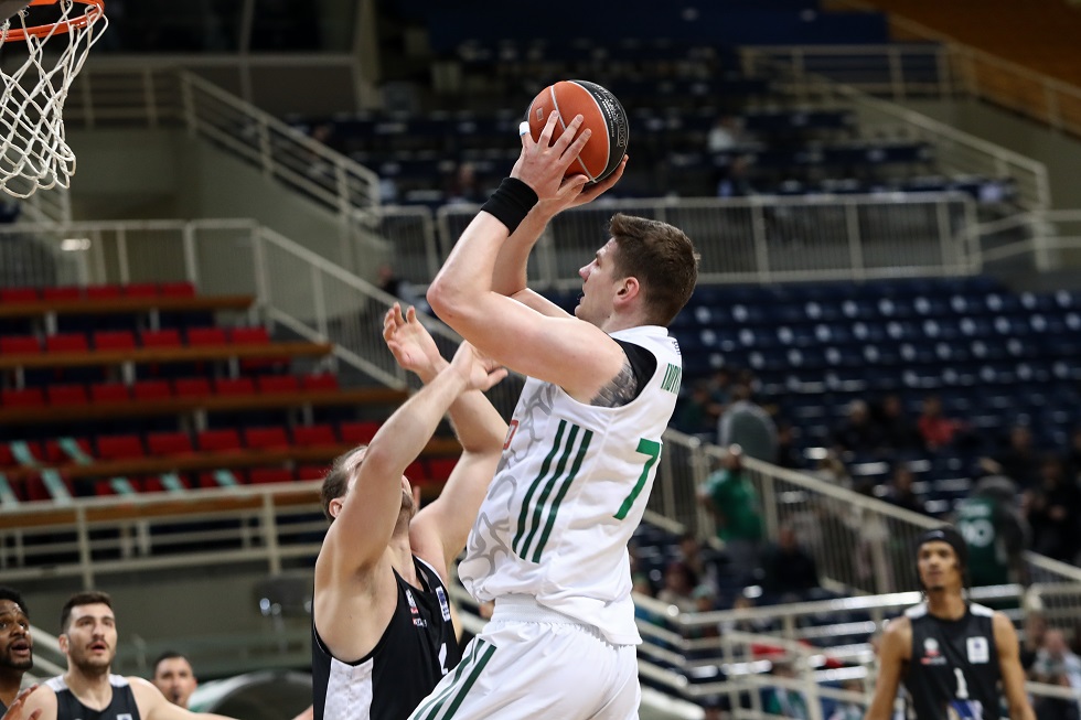 Basket League: Ο Παναθηναϊκός «ξέσπασε» στον Απόλλωνα Πάτρας (108-77)