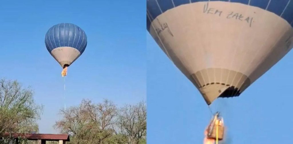 Τραγικός θάνατος για ζευγάρι Μεξικάνων – Έπιασε φωτιά το καλάθι στο αερόστατό τους!