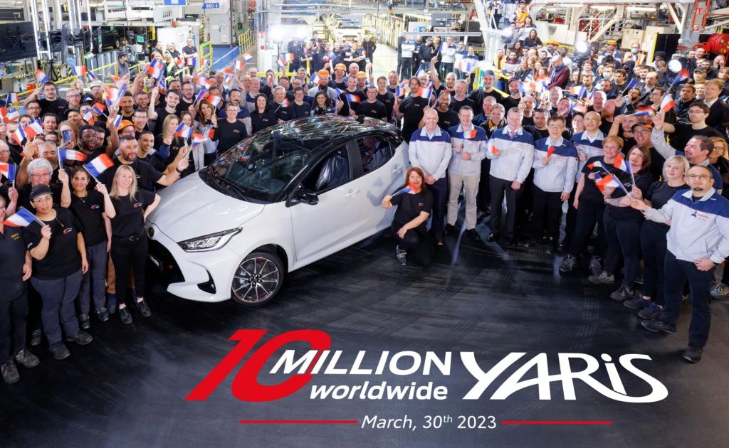 Η παραγωγή του Toyota Yaris έσπασε το φράγμα των 10 εκατ. αυτοκινήτων