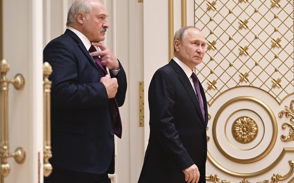 Ρωσία: Β.Πούτιν και Α.Λουκασένκο θα συναντηθούν στις 5-6 Απριλίου στη Μόσχα