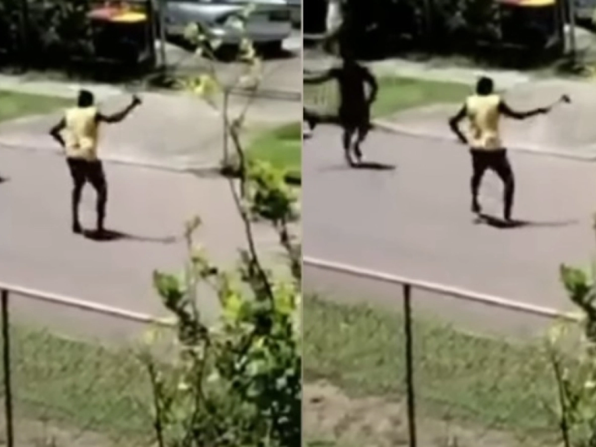 Σκηνές «χάους» στην Αυστραλία: Έβγαλαν… τσεκούρια σε καυγά και κυνηγούσαν ο ένας τον άλλον (βίντεο)