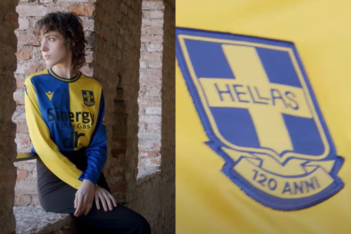 Ελλάς Βερόνα: Κυκλοφόρησε επετειακή φανέλα με σήμα την ελληνική σημαία (φωτό-βίντεο)