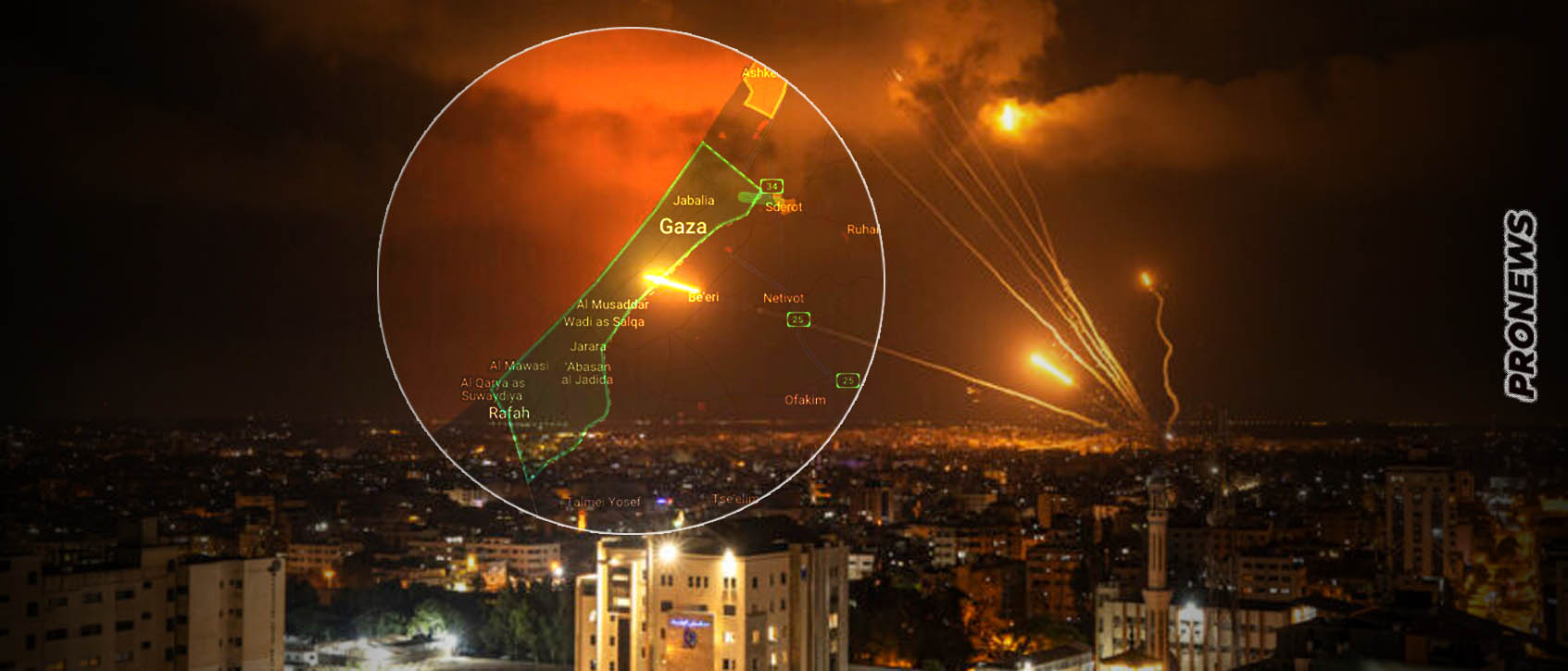 «Κόλαση» στη Λωρίδα της Γάζας και στο νότιο Λίβανο: Το Ισραήλ πλήττει στρατόπεδα της Χαμάς